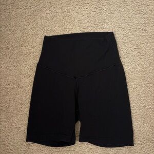 Aerie Black High-Waisted Bike Shorts